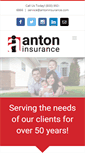 Mobile Screenshot of antoninsurance.com